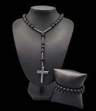 Load image into Gallery viewer, The Cross of the Agate Jewelry Set
