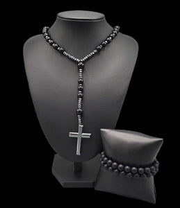 The Cross of the Agate Jewelry Set