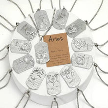 Load image into Gallery viewer, Reversible Tag Your Sign Necklaces (12 Styles to Choose From)
