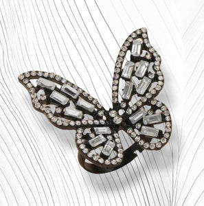 "Bling Wings" Butterfly Ring (3 Colors to Choose From)