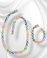 Load image into Gallery viewer, &quot;Intense&quot; Necklace and Bracelet Jewelry Set
