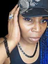 Load image into Gallery viewer, "Black and Mild" Necklace and Bracelet Jewelry Set
