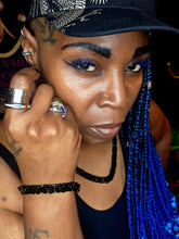Load image into Gallery viewer, "Black and Mild" Necklace and Bracelet Jewelry Set
