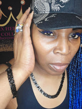 Load image into Gallery viewer, "Black and Mild" Necklace and Bracelet Jewelry Set

