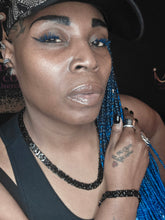 Load image into Gallery viewer, "Black and Mild" Necklace and Bracelet Jewelry Set
