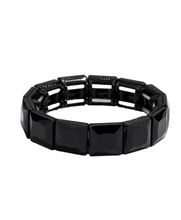 Load image into Gallery viewer, Black Ice Stretchy Bracelet
