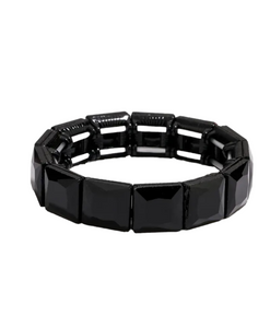 Black Ice Stretchy Bracelet