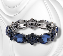 Load image into Gallery viewer, Blue Blitz Stretchy Bracelet
