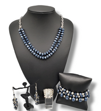 Load image into Gallery viewer, &quot;May The FIERCE Be With You&quot; Blue Jewelry Set
