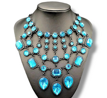 Load image into Gallery viewer, Teal Temptation Necklace
