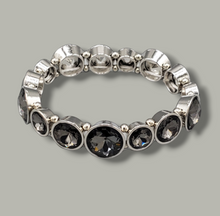 Load image into Gallery viewer, &quot;Twinkling Tease&quot; Smoky Gray Bracelet
