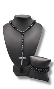 The Cross of the Agate Jewelry Set