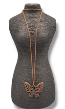 Load image into Gallery viewer, &quot;Butterfly Boutique&quot; Copper Necklace and Earrings
