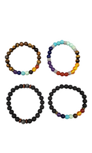 Load image into Gallery viewer, &quot;Earthly&quot; Stretchy Bracelets (Set of 4)
