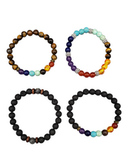 Load image into Gallery viewer, &quot;Earthly&quot; Stretchy Bracelets (Set of 4)

