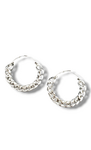 Load image into Gallery viewer, &quot;Up In Chains&quot; Hoops Earrings
