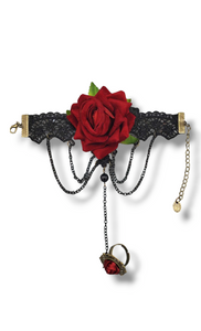 Rose Seduction Mitten (Bracelet and Ring Combo)