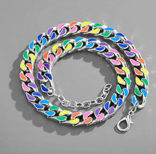 Load image into Gallery viewer, &quot;Vivid Link&quot; Necklace (Two sizes to choose from)
