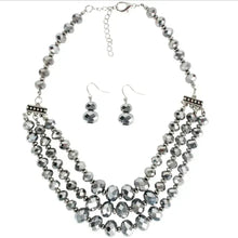 Load image into Gallery viewer, Jazz Me Up Necklace and Earrings
