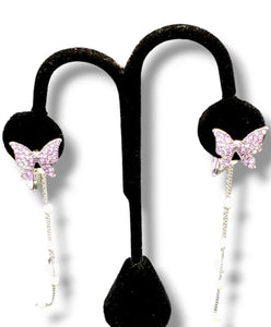 "Flower of the Sky" Butterfly Earrings