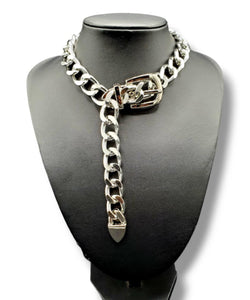 "Buckle Up" Bold Choker Necklace