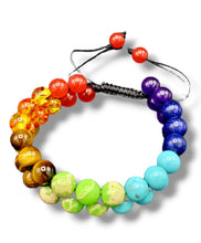 Load image into Gallery viewer, &quot;Universe&quot; Multicolor Necklace, Earring, and Bracelet Jewelry Set
