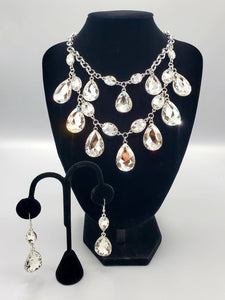 "Attention Please" Necklace and Earrings