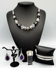 Load image into Gallery viewer, Distracted by Dazzle Purple and Bling Custom Set
