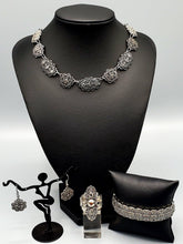 Load image into Gallery viewer, Vintage Vogue Black, Silver, and Hematite Custom Set
