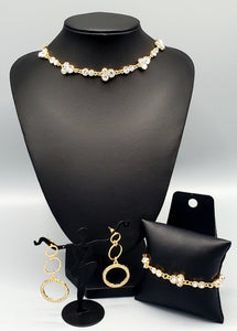 Gorgeously Glistening Gold and Bling Custom Set