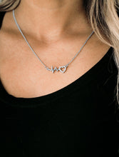 Load image into Gallery viewer, HEARTBEAT Street Silver and Bling Necklace and Earrings
