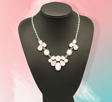 Load image into Gallery viewer, Ethereal Romance Pink Necklace and Earrings

