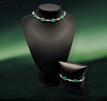 Load image into Gallery viewer, &quot;Inner Illumination&quot; Green Jewelry Set
