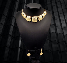 Load image into Gallery viewer, Keeping It RELIC Gold Necklace and Earrings

