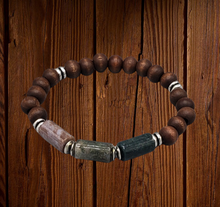 Load image into Gallery viewer, ZEN Most Wanted Brown and Green Urban/Unisex Bracelet
