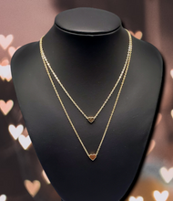Load image into Gallery viewer, Little Valentine Gold Necklace and Earrings
