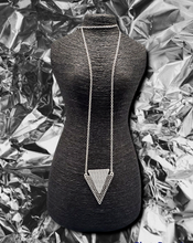 Load image into Gallery viewer, &quot;Arrow Sleek&quot; Necklace and Earrings
