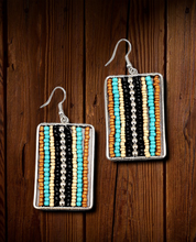 Load image into Gallery viewer, &quot;Beadwork Wonder&quot; Multicolor Earrings
