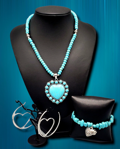 "A Heart Of Stone" Jewelry Set