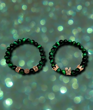 Load image into Gallery viewer, Crown the Tiger Bracelet Set (Assorted Colors)
