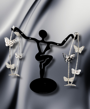 Load image into Gallery viewer, Butterfly Effect Hoop Earrings
