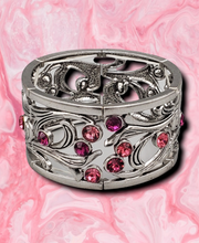Load image into Gallery viewer, Garden Masquerade Pink Bracelet
