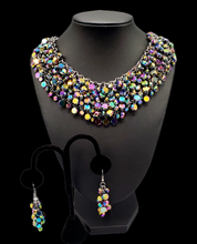 Load image into Gallery viewer, Rainbow Bright Necklace and Earrings
