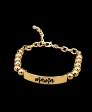 Load image into Gallery viewer, Mom Squad Gold Bracelet
