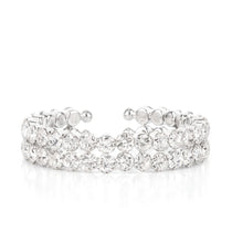 Load image into Gallery viewer, Megawatt Majesty White Rhinestone Bracelet (Life of the Party December 2021 Exclusive)
