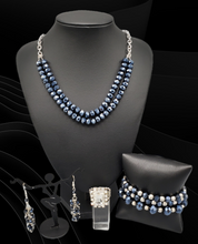 Load image into Gallery viewer, &quot;May The FIERCE Be With You&quot; Blue Jewelry Set
