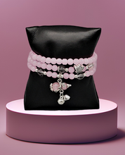 Load image into Gallery viewer, &quot;Crown of Pink&quot; Bracelet
