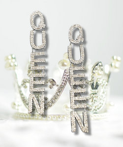 Queen's Way Bling Earrings (Choose from Gold or Silver)