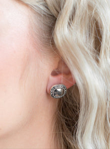 Latest Luxury Silver and Hematite Earrings