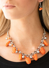 Load image into Gallery viewer, Grand Canyon Grotto Orange Necklace and Earrings
